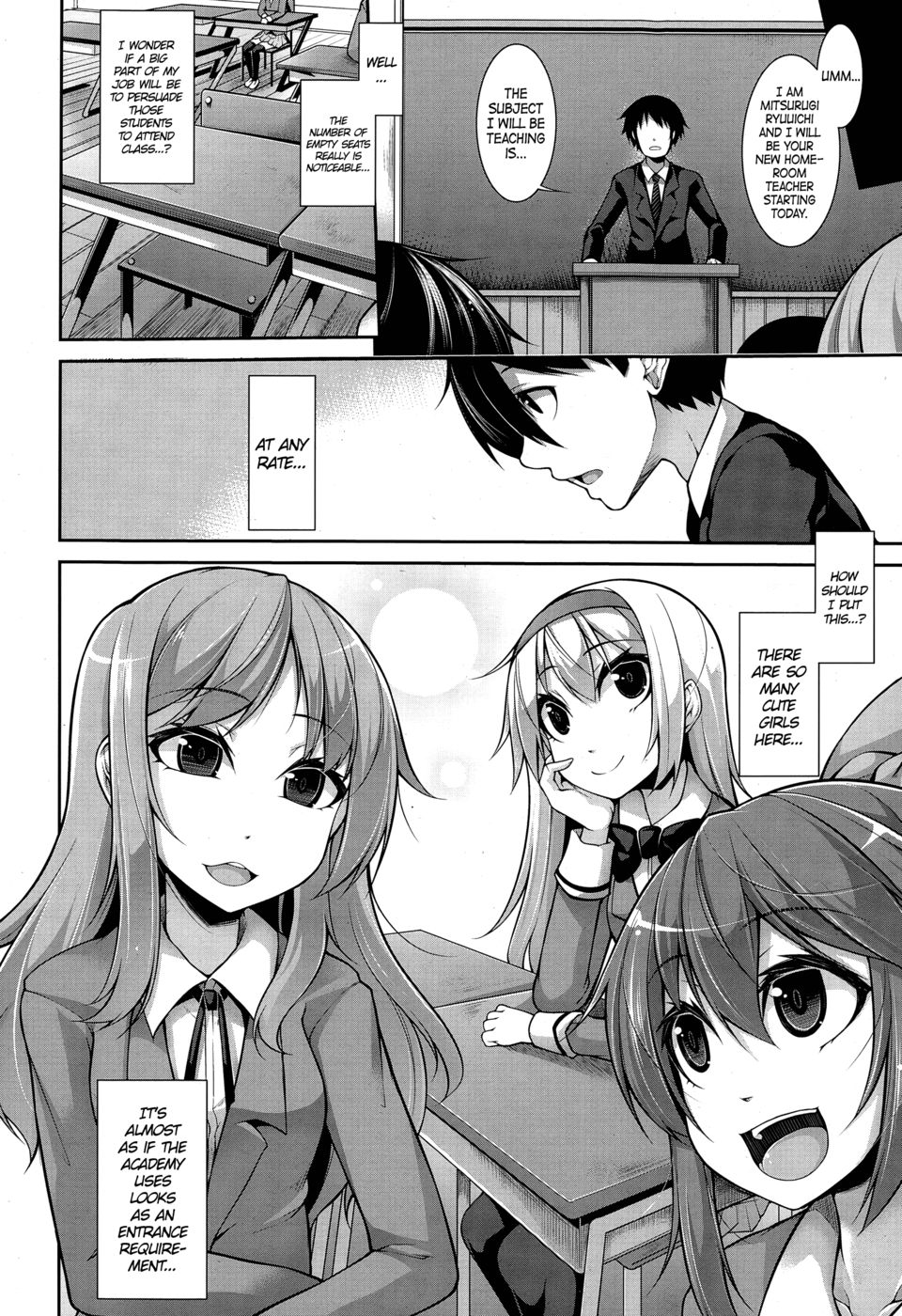 Hentai Manga Comic-Clever? Solution-Chapter 1-4